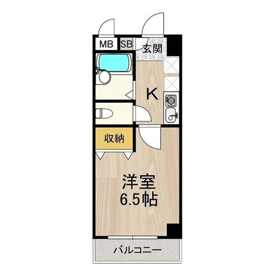 【間取り】 | 北梅田サニーアパートメント