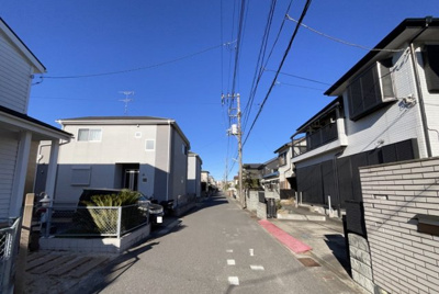 【前面道路含む現地写真】 | 柏井町3丁目　土地