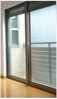 カーサ中井のバルコニー