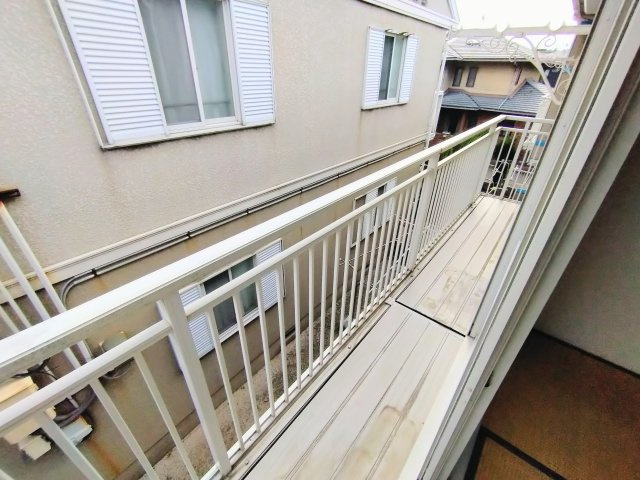 フレグランス方Ⅱのバルコニー