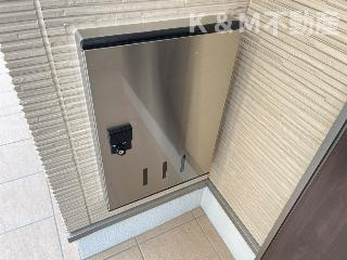 (仮称)　柏市若柴　新築アパートの設備|宅配ボックス（イメージ）