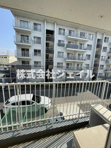 中古マンション　育英ハイツ三木のバルコニー