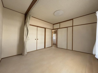 【和室】 | 左近山団地３街区２４号棟２階 | 北側の和室になります。※AIにて家具等をけしております。