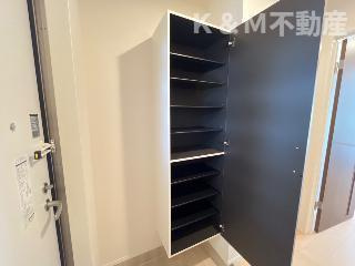 (仮称)　柏市若柴　新築アパートの収納|下駄箱（イメージ）