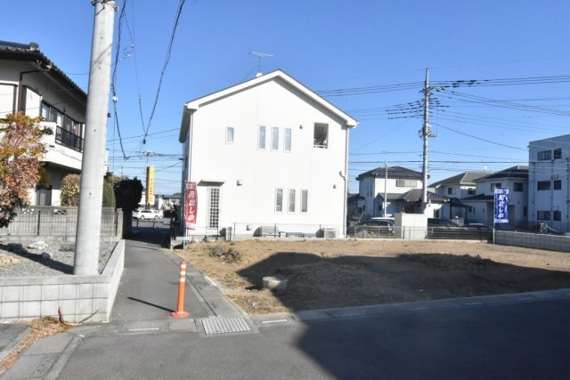 【前面道路含む現地写真】 | 鴻巣市宮地２丁目　新築一戸建て