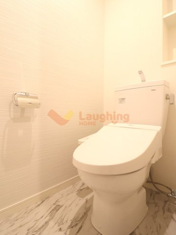サニーコート津福のトイレ|コンパクトで使いやすいトイレです