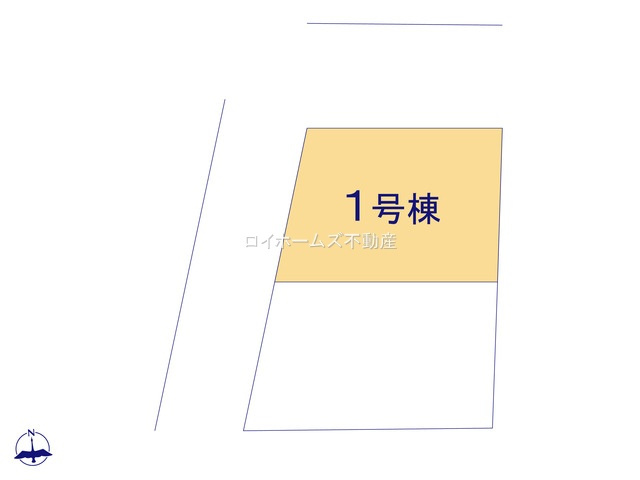 【区画図】 | 刈谷市野田町西屋敷50-1『仲介料無料』新築戸建て | 1号棟