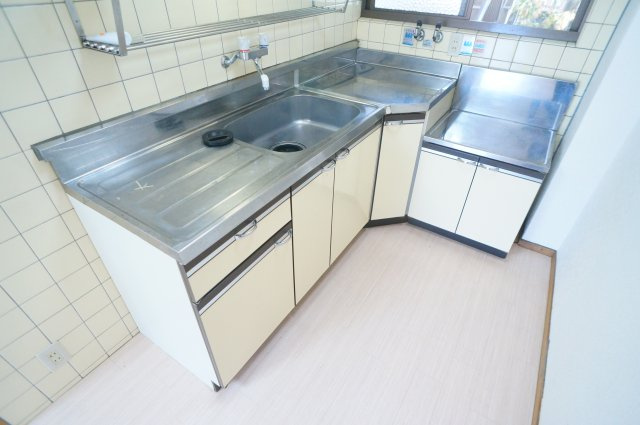 マンション芝のキッチン