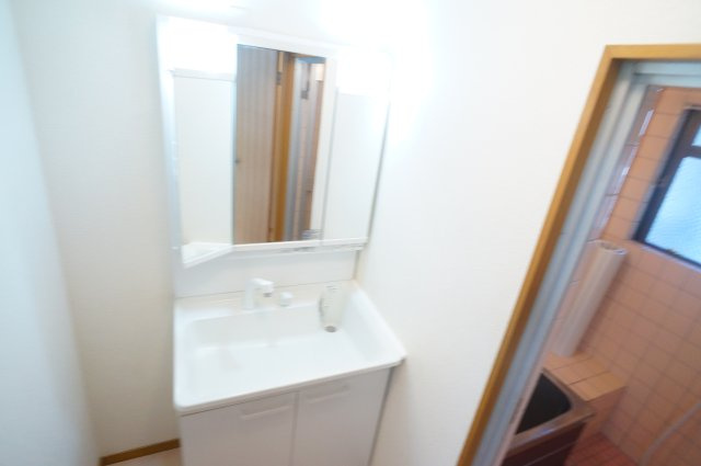 マンション芝の洗面所