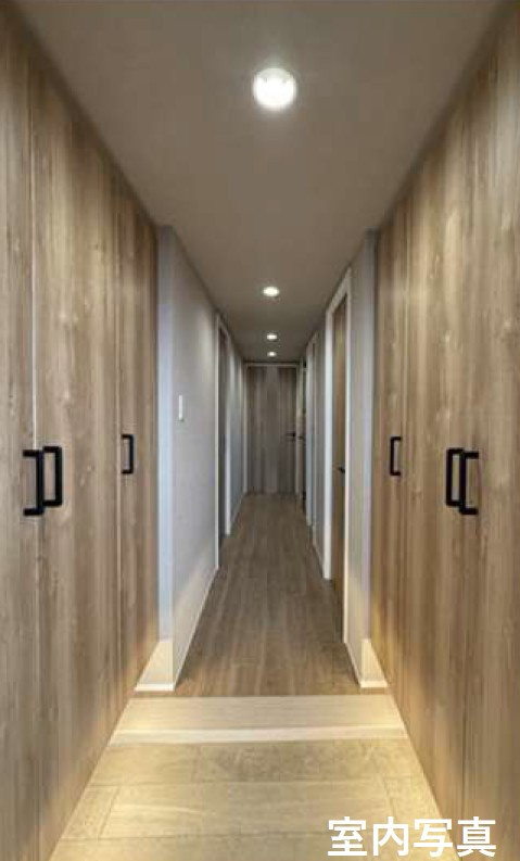 せんげん台サンライトパストラル中央1番館の玄関