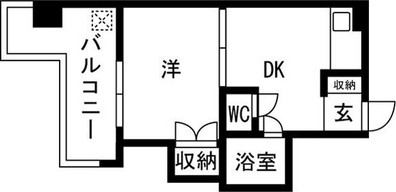 【間取り】 | シオザキビルNo.3