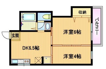 ハイムさとうの間取り