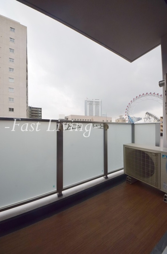 コートヒル本郷のバルコニー