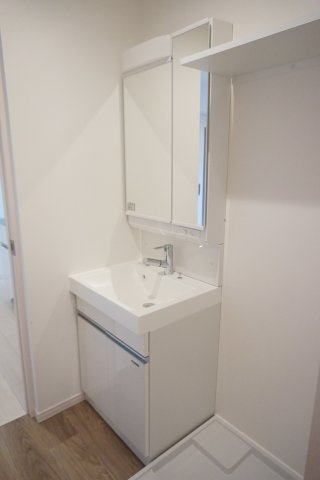 熊本市中央区黒髪２丁目のアパートの洗面所