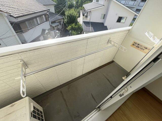 【バルコニー】 | サンハイツ甲陽園 | 広々としたバルコニーです
