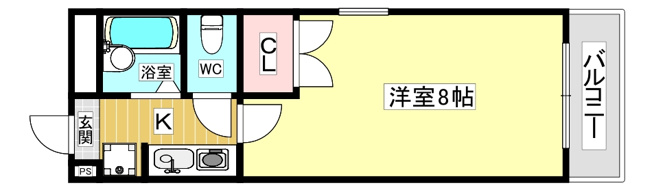 【間取り】 | サンハイツ甲陽園