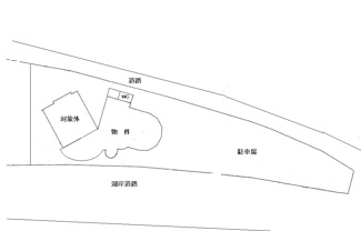 【間取り】 | びわ湖岸道路に面する店舗