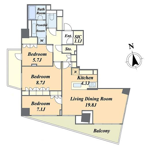 ザ・パークハウス西麻布レジデンスの画像