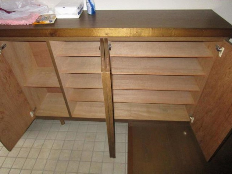 杉並区今川４丁目のアパートの玄関