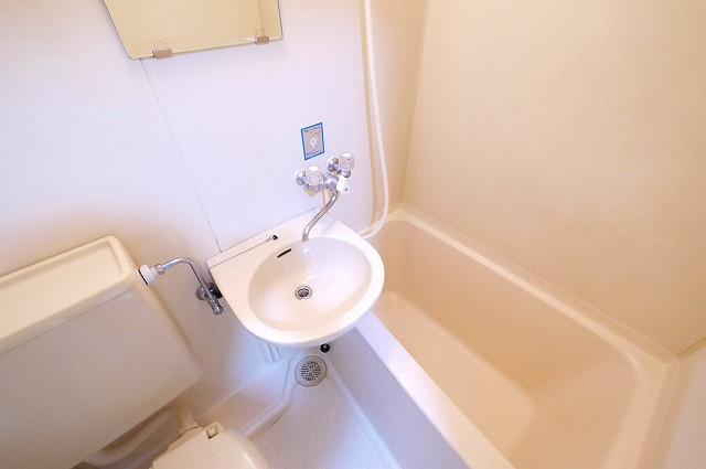 白樺ハイツ大宮Ⅲのバルコニー