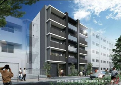 【外観】 | グランディール武蔵小杉 | 外観パース