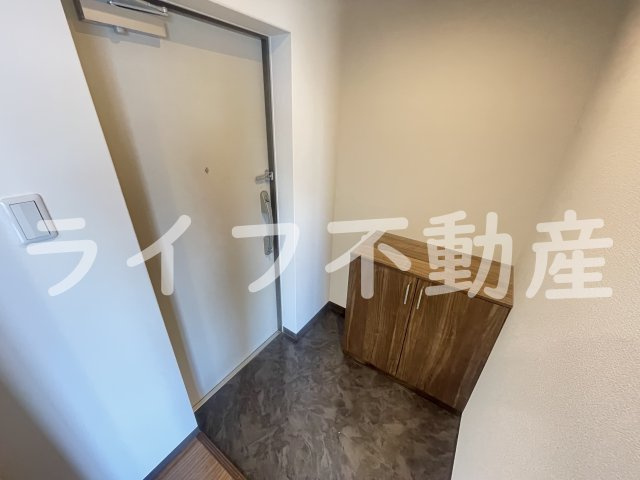 ヴァローレ布施の玄関|ゆったりとした玄関です