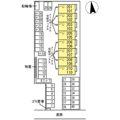 【区画図】 | EL viento PISTA