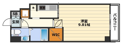 エスリード福島リバーフロントの間取り