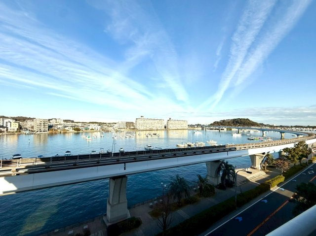 金沢八景ローズマンションアネックスの展望|目の前に海が広がるオーシャンビュー