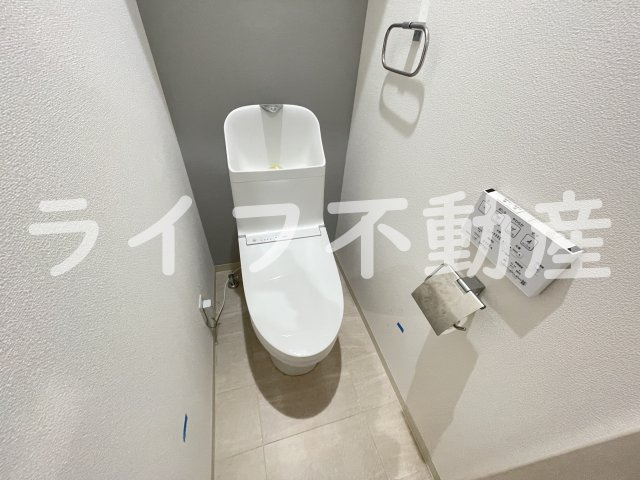 クリエオーレ小若江のトイレ|清潔感のあるトイレです