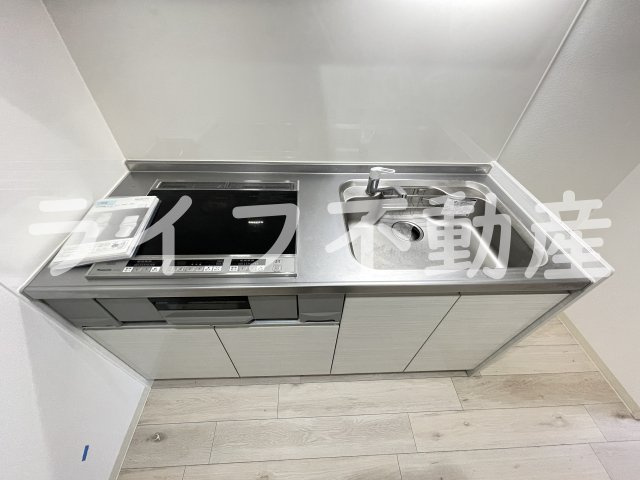 クリエオーレ小若江のキッチン|お料理しやすいキッチンです