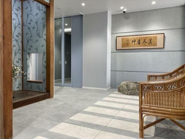 さいたま市浦和区元町２丁目の賃貸マンションのエントランス