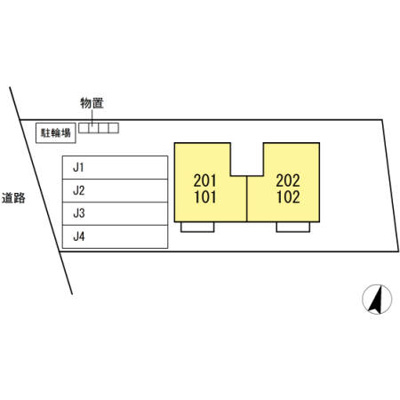 【区画図】 | サニーフラット