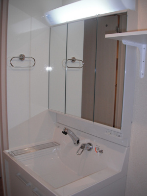 【洗面所】 | Ｄ－ｒｏｏｍ桜 | 洗面所