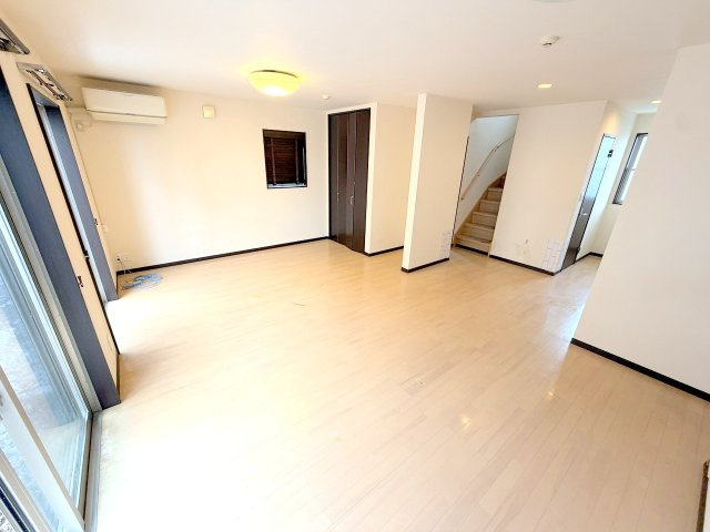 あきる野市野辺　リフォーム住宅の居間・リビング