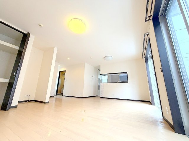 あきる野市野辺　リフォーム住宅の居間・リビング