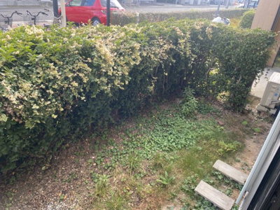 【庭】 | サンビレッジ操明Ａ棟