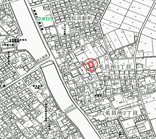 【地図】 | 新潟市北区名目所3丁目　仮予約中