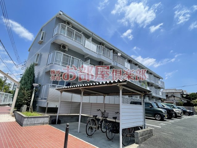 ハイツ櫛原プラスワンの外観|落ち着いた雰囲気の外観です