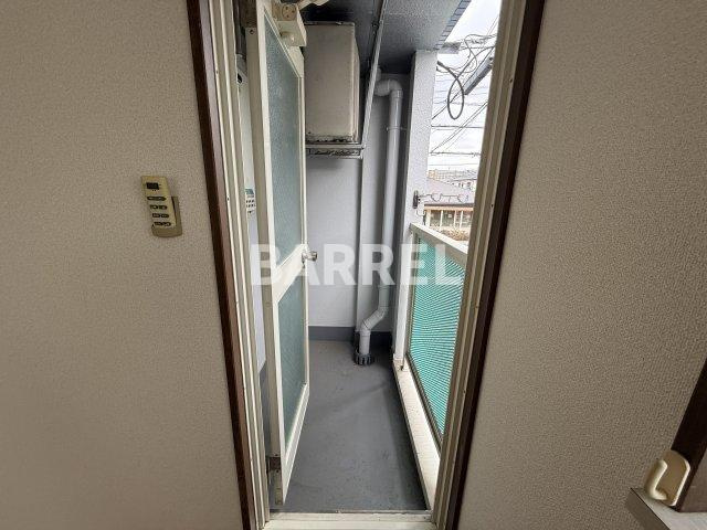 ハイツチバのバルコニー