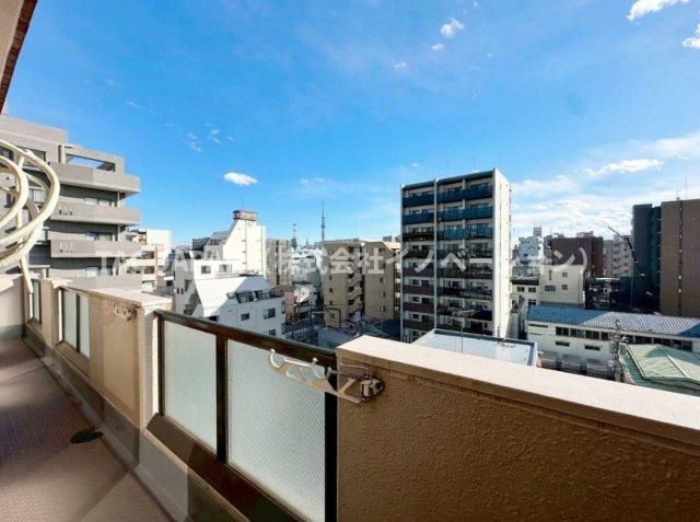 ライオンズマンション東日暮里第2の展望|JR山手線も使える利便性に優れた東日暮里の街並み。東京スカイツリーを望む最上階からの良ロケーションの良さもマンションの魅力のひとつに。