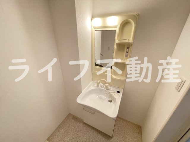 カーサセレノⅡの独立洗面台|独立洗面台で身支度をすべて済ませてしまいましょう