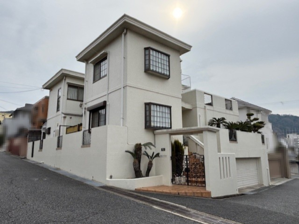 朝谷町一戸建の外観
