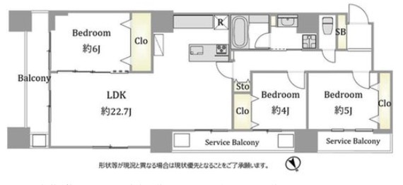 ★仲介手数料無料★COSMOS　TOKYO　BAYTOWER（新規リノベーション工事中）