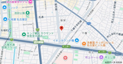 【地図】 | エスリード ザ・レガリア新栄ALTAIER