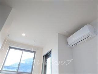 広島市安佐北区亀山２丁目の賃貸マンションのその他|室内物干し・エアコン