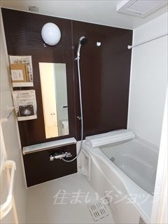 広島市安佐北区亀山２丁目の賃貸マンションの浴室|追い焚き・浴室暖房乾燥機あり