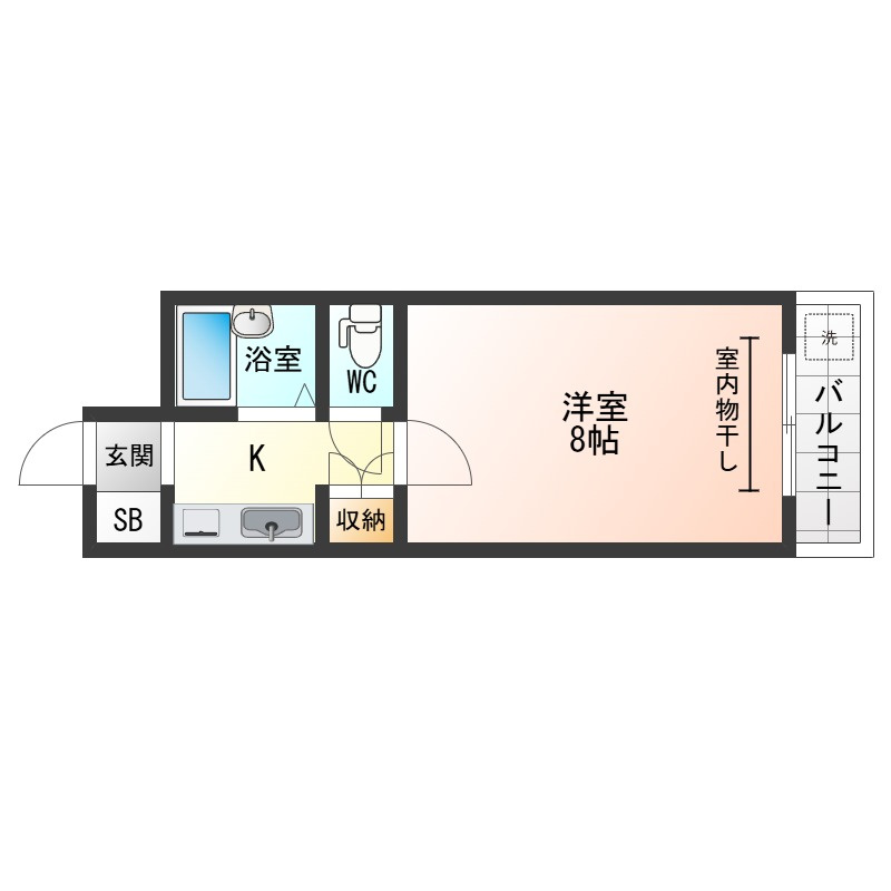アンビエンテ泉町の間取り