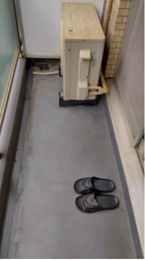 扶桑ハイツ四谷のバルコニー