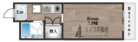 シャローム高井田の間取り